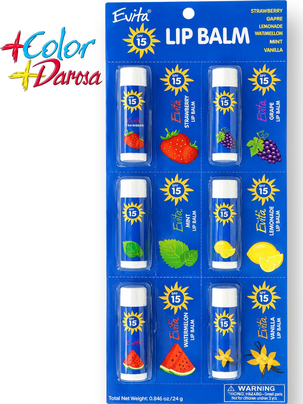SIX LIP BALM EVITA