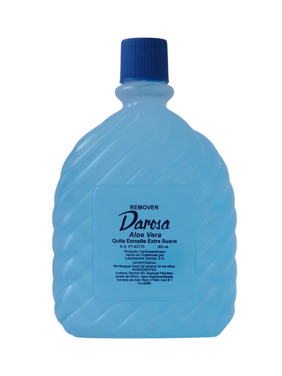 Removedor de Esmalte Darosa Celeste Aloe 10 Oz.